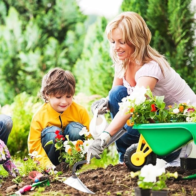 DOITOOL Hoe Garden Tool,Triangle Hoe Head Iron Gardening Hoe for Digging,Weeding,Cutting and Loosing Soil, Garden Hoe Replacement Head