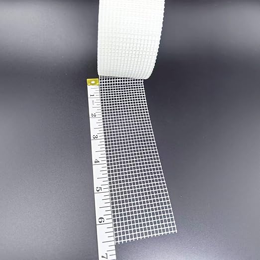 Drywall Repair Tape Fiberglass Mesh Self-Adhesive Drywall Joint Tape 2 in x 100 FT for Wall Crack and Seam Patch Repair (2 Roll)