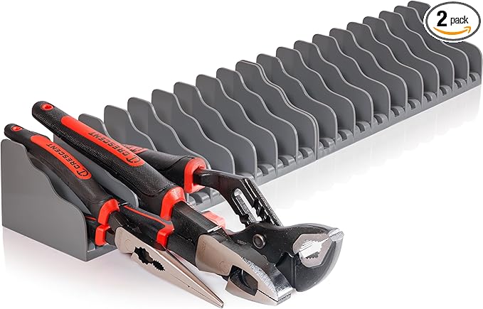 Plier and Wrench Organizer Rack (2 Pack)