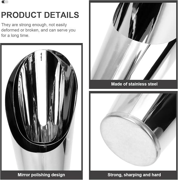 Happyyami 3pcs Bonsai Shovel Stainless Steel Garden Hand Metal Spade Shovel Bucket Spade Potted Planting Potting Cup for Home Gardening Silver