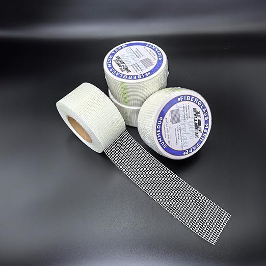 Drywall Repair Tape Fiberglass Mesh Self-Adhesive Drywall Joint Tape 1 Roll 2 in x 100 FT for Wall Crack and Seam Patch Repair
