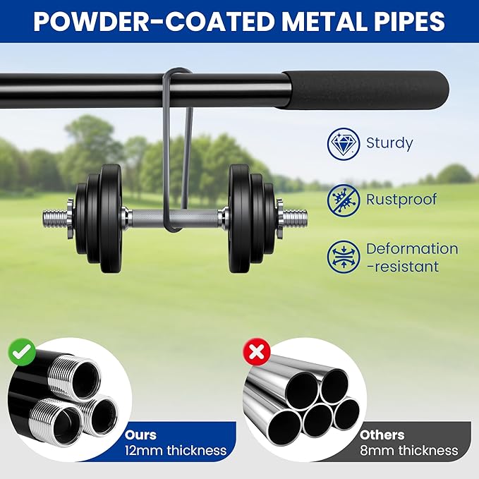 Lawn Leveling Rake, 30x10 Inch Carbon Steel Soil Leveler with 78" Adjustable Long Handle, Perfect for Yard, Golf Field, Dirt & Ground Surfaces