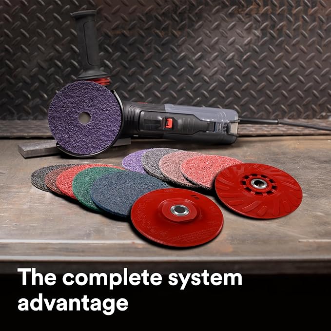 3M Electric Angle Grinder, 11130, VS, 4.5-5 in Slide Switch, 13-Amp, 120V, for Cutting, Grinding, Polishing and Rust Removal,1 EA