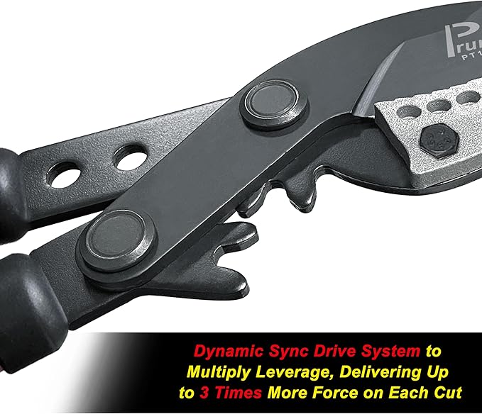 Anvil Lopper 29 Inch with Geared Sync Drive, Pruners for Gardening and Tree Trimmer, Branch Cutter Heavy Duty for 2 Inch Cutting Capacity, Chops with Ease