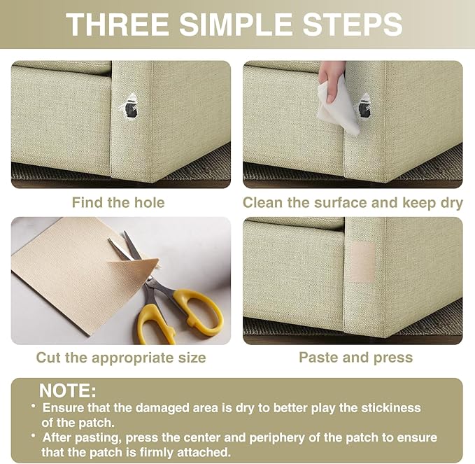 Canvas Repair Tape 4×70 Inch Waterproof Self-Adhesive Fabric Repair Patch for Repairing Boat Covers,Tents,Patio Umbrellas,Car Seats,Luggage,Sofas.(Dark Brown)