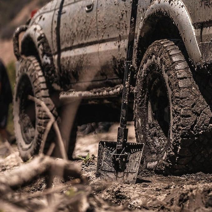 DMOS Delta Shovel - Collapsible Heavy-Duty Steel Folding Shovel for Camping, Overlanding, Survival, Military, Hunting, & Off-Road Use - Blackout - Pro