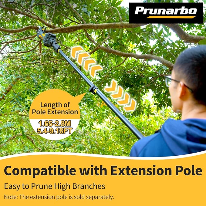 Electric Pruning Shears 40mm Compatible with Makita 18V Battery, Cordless Pruners for Gardening Heavy Duty Professional Electric Branch Cutter Tree Scissor 0.8''-1.6'' Adjustable Cutting(Only Body)