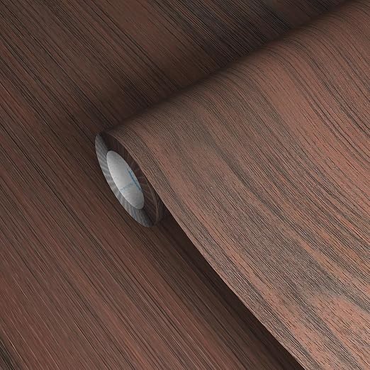 GSCIT Club Wood Grain Repair Tape, 24 inch X 15ft Self Adhesive Red Walnut Grain Repair Patch for Tables, Chairs, Baseboards, Doors, Windows, Floors, Handicraft DIY.