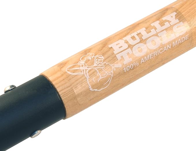 Bully Tools 72500 12-Gauge Edging and Planting Spade with American Ash D-Grip Handle