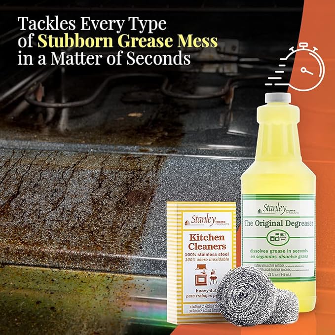 How to Remove Tough Kitchen Grease Like a Pro