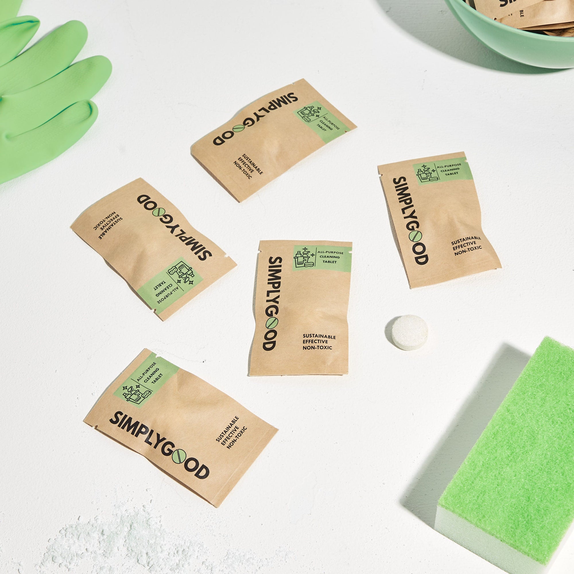 Eco cleaning tablets