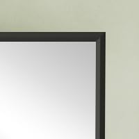 Buruis 30" x 30" Framed Medicine Cabinet with Mirror, Recessed or Wall Mounted Bathroom Cabinet, Adjustable Tempered Glass Shelves, Left/Right Open Reversible, No Assembly Required, Black