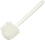 SPARTA 4050000 Nylon Utility Scrub Brush, Cleaning Brush, Utility Brush With Hanging Hole For Kitchen, Restaurant, Home , 20 Inches, White, (Pack of 12)