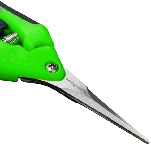 GARDEN GURU Razor Sharp Snip - Professional Garden Pruning Shears Trimmers Scissors – Micro-Tip Precision Stainless Steel Blades - Easy on Arthritic Hands - Soft Ergonomic Rubber Handles (4 Pack)