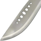 Snake Eye Machete with Heavy Duty Construction-Ergonomic Non-Slip Handle and Belt Sheath for Gardening, Land-Management, Bushcraft, Hunting and Outdoor