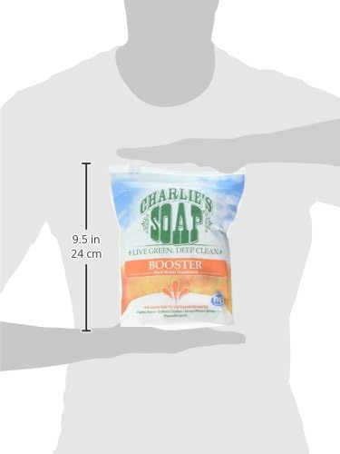 Charlie's Soap Booster & Hard Water Treatment 160 Loads (2.64 Lbs, 1 Pack) Natural Powdered Water Softener and Laundry Booster – Safe and Effective