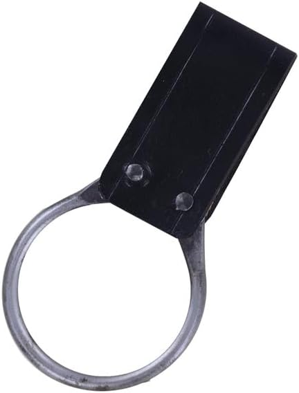 Armory Replicas - Ring Leather Universal O-Ring Medieval Style Axe Holder Belt Frog - Hand Crafted Genuine Leather Costume Weapon Holster Holder