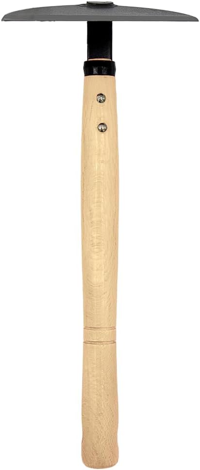 Zenport J6-14 Premium Japanese Kusa-Kaki Garden Hoe - 5" Wide Laminated Steel, Sharp Edge Blade, 11.5" Ergonomic Handle for Efficient Work - Precise Gardening, Soil Loosening, Weed Removal