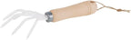 Redecker Hand Cultivator Gardening Tool, Durable Powder-Coated Metal and Natural Untreated Beechwood Handle, Hanging Loop