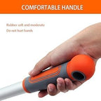 Professional Window Squeegee Cleaner, 2 in 1 Shower Squeegee with Extension Pole, 62‘’ Telescopic Window Washing Equipment with Bendable Head, Glass Cleaning Tools for Indoor/Outdoor High Window