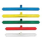 Vikan 77143 Squeegee,Ultra Hygiene,Dbl Blade,24",PP/RB,BL
