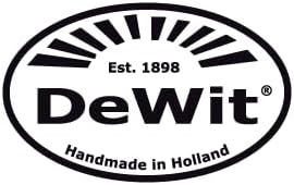 DeWit Drop Grip Trowel – Long-Handle Garden Trowel for Extra Leverage – Forged Steel Blade & Ash Wood Handle – Ideal for Raised Beds & Seniors