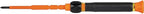 Klein Tools 32581INS Precision Screwdriver, 2-in-1 Insulated Screwdriver with No. 0 Phillips and 1/8-Inch Slotted Bits