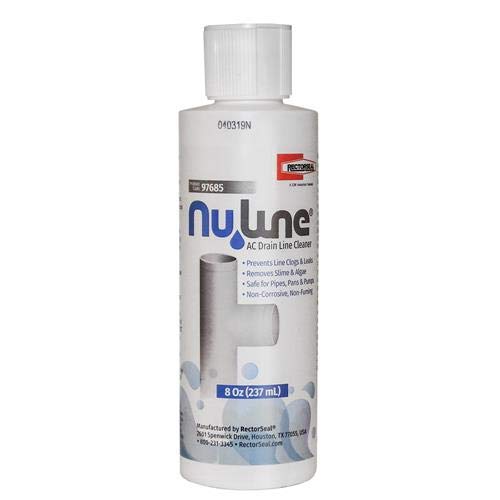 (12)-Pack, Nu-Line Drain Cleaner, 8 ounce bottles