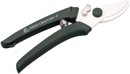 Pruning shears Made in JAPAN Garden Scissors Flower Shears SAKAGEN HAND CREATION P-180 (Moss Green)