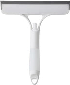 Shower Squeegee for Glass Doors 3 in 1 Spray Squeegee Window Squeegee Windshield Cleaner Tool Squeegee for Window Cleaning for Home Kitchen Car Windows (White)