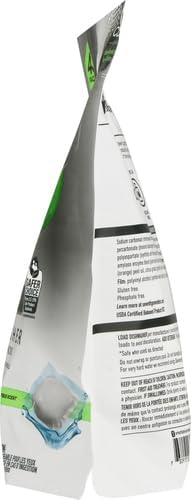 Seventh Generation Power Plus Dishwasher Detergent Packs Fresh Citrus scent for sparkling dishes Dishwasher tabs, 43 Count (1 pack)