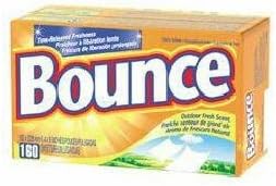 Lagasse Bounce Dryer Sheets 9X11 - Pack of 160 - Model pgc 80168