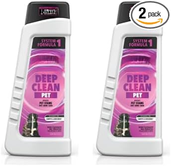 (2 pack) Deep Clean Pet Formula 48 oz for Upright & Portable Carpet Cleaners