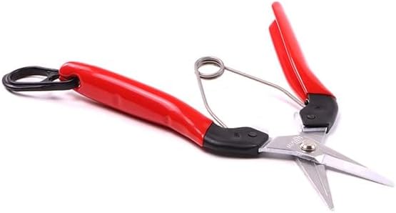 Felco F320 Pruning Snips – 6" Swiss-Made Garden Clippers with Curved Blade & Rounded Tip | Pruning Shears for Gardening | Garden Snips and Pruners with Carbon Steel Blade, Sap Groove