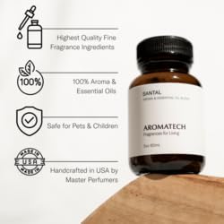 Aromatech Fig & Orange Blossom Aroma Essential Oil Blend: Hotel Inspired Aromatherapy with for Ultrasonic Diffusers & Nebulizers - 16.9 fl oz, 500 mL