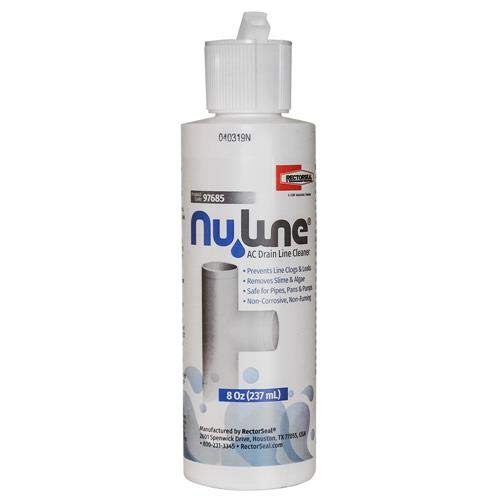 (12)-Pack, Nu-Line Drain Cleaner, 8 ounce bottles