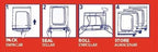 Hefty Shrink-Pak Large Travel Bags - Airtight Storage Bags for Maximum Space Saving, Travel Essentials, Ideal for Packing, Durable, Reliable Compression with Sealed Protection