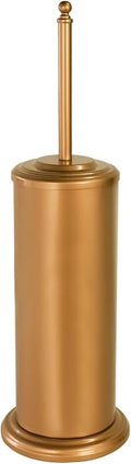 DOWRY Anti-Hand Off Toilet Plunger with Holder for Bathroom,Powerful Efficient Force Suction Cup,Heavy Duty, Deep Cleaning, Gold Brushed