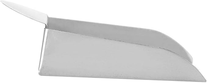 Semme Mini Jewelry Shovel, Flat Shovel, Silver, Stainless Steel, 7.5 * 6 * 2cm / 2.95 * 2.36 * 0.79inch, 15g