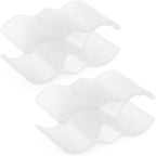 TOYANDONA Broom-Dustpan Coupler Clamp Connection Set 2pcs, Broom Handle Clip Accessory for Cleaning Tool Linkage, Sturdy Dustpan-Broom Securing Connector for Household Floor Sweeping