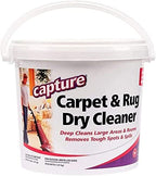 Capture Carpet & Rug Dry Cleaner w/Resealable lid (4 Pound) Pre-Mist Soil Release Carpet Cleaning Pre Spray (2 Pack) Bundle