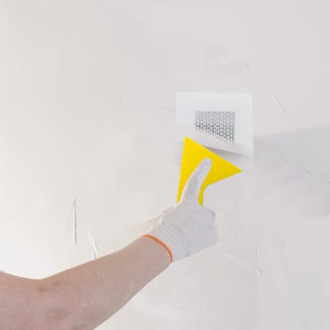 13 Pack Drywall Repair Kit, 2 Inch Drywall Repair Kit Dry Wall Patch Kits, Hole Repair Patch for Ceilings Dry Wall, Comes with Scraper and Sandpapers