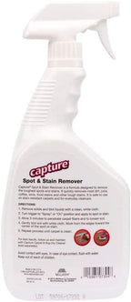 Capture Carpet & Rug Dry Cleaner (8 lb) Spot and Stain Remover (32 oz), Couch, Sofa Cleaner and Stain Remover - Bundle