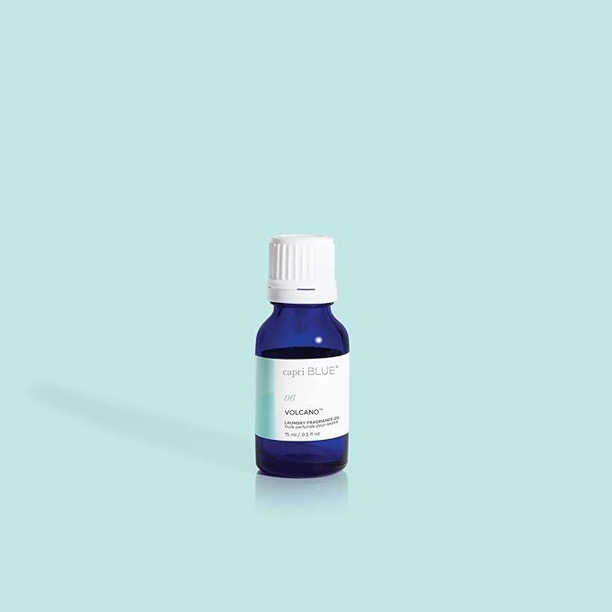 Capri Blue Volcano Laundry Fragrance Oil - Laundry Essential Oils for Wool Dryer Balls - Formulated with Grapefruit & Tangerine Essential Oils (0.5 fl oz)