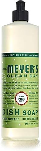MRS. MEYER'S CLEAN DAY Variety Dish Soap Scent (Peppermint + Orange Clove + Iowa Pine)