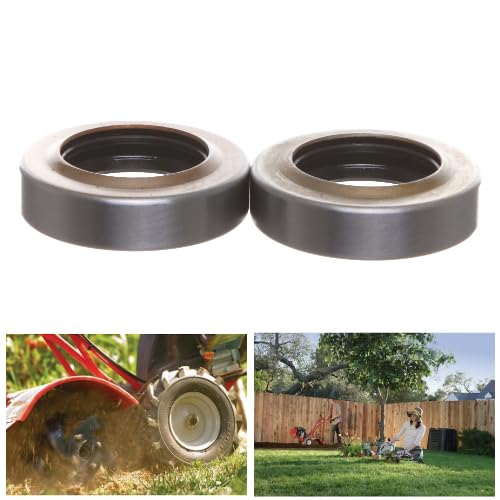 REPLACEMENTKITS.COM 2pc Tine Oil Seals Set Compatible with Troy Bilt Horse Tillers Several Models (Replaces GW9618, GW-9618099 & GW-9602)