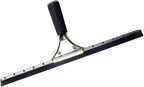 45cm 18in Grip Glass Squeegee for Window Cleaning,Stainless Steel All Purpose Squeegee with Non-Slip Handle for Shower Doors Window Car Mirror Glass (18in/45cm, Black)