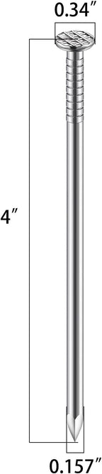 (19 pcs)4 inch Stainless Steel 304 Nails, Hanging Nails, Wall Nails, Dowels, Long Nails