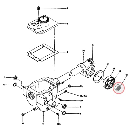REPLACEMENTKITS.COM 2pc Tine Oil Seals Set Compatible with Troy Bilt Horse Tillers Several Models (Replaces GW9618, GW-9618099 & GW-9602)