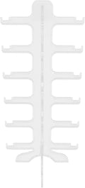 DOITOOL Multi-Tier Sunglasses Display Stand Eyeglass Holder Rack 6-Layer Plastic Eyewear Organizer for Home and Retail Storage